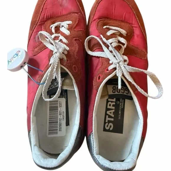 Golden Goose Marathon Red Sneakers - Picture 3 of 7